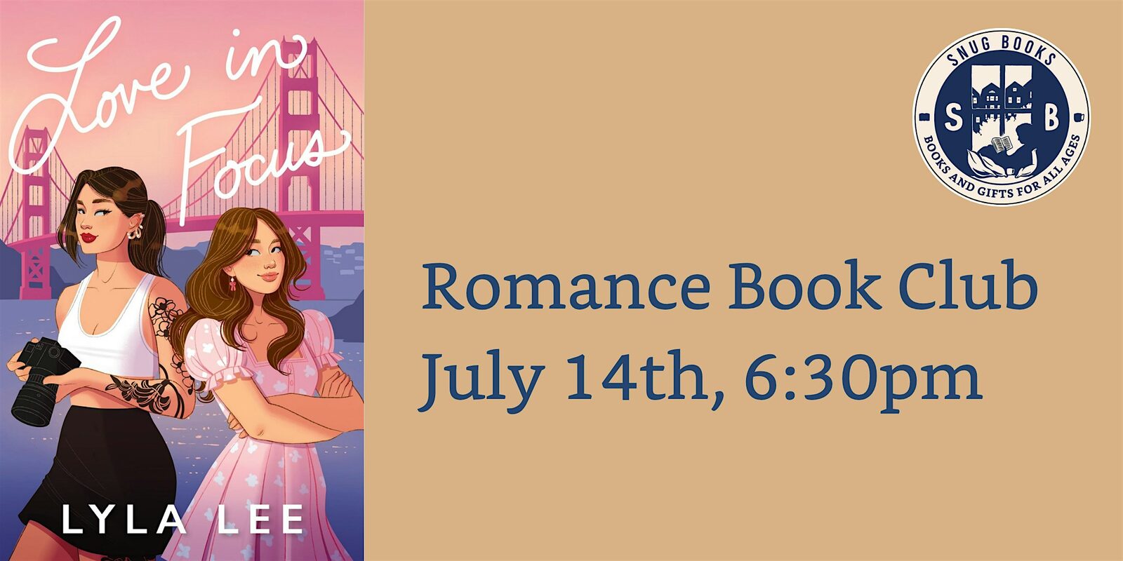 July Romance Book Club: Love in Focus
