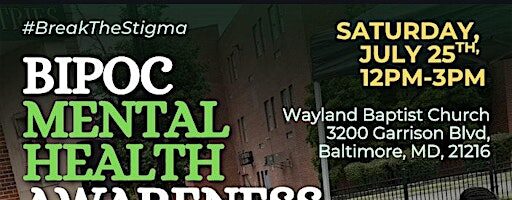 BIPOC Minority Mental Health Awareness Hub