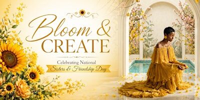Bloom & Create: Sunflowers & Sisterhood- A Flower Class with a Twist