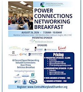 Power Connections Networking Breakfast 2026