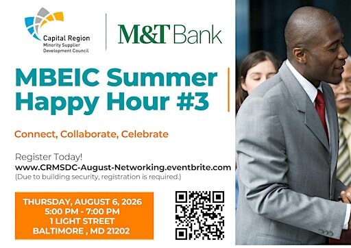 CRMSDC MBEIC Committee Networking-August