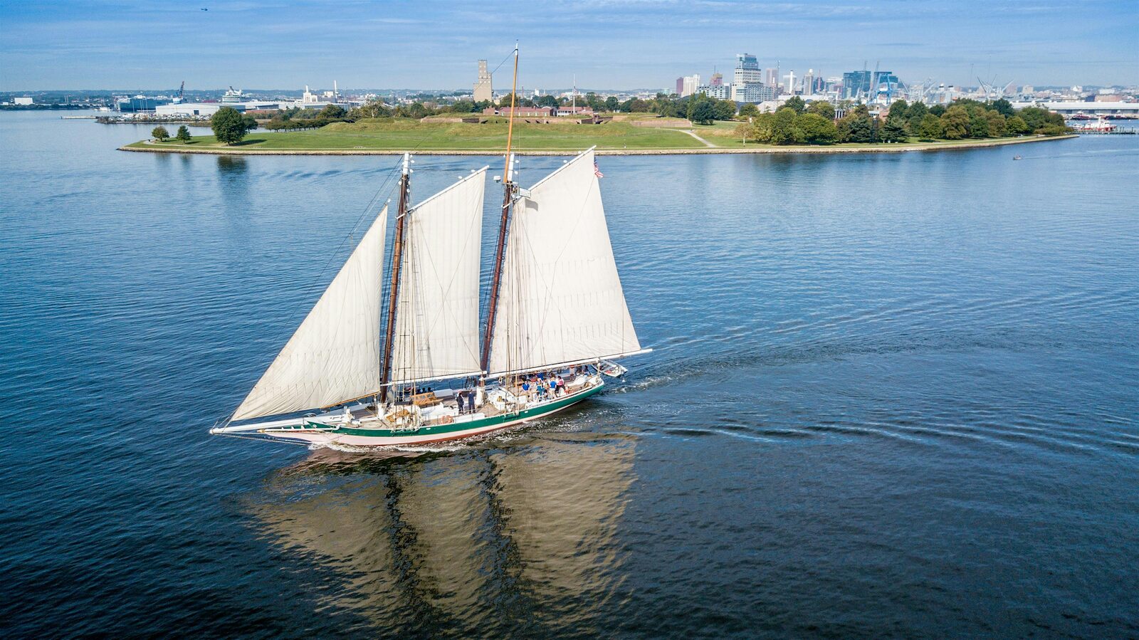 Fundraising Sail on LADY MARYLAND to support Baltimore City College HS