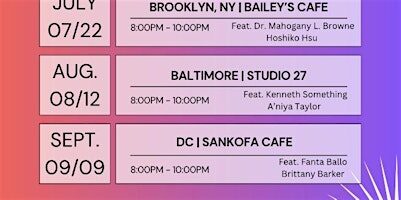 New Age Open Mic B-More