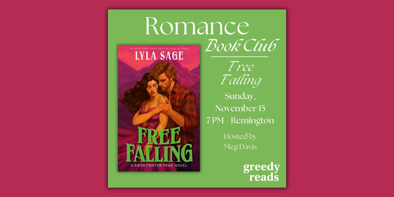 Romance Book Club: "Free Falling" by Lyla Sage