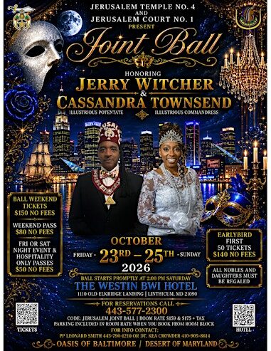 2026 Jerusalem Joint Ball