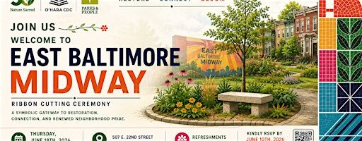 Ribbon Cutting - Welcome to East Baltimore Midway