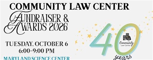 CLC Fundraiser & Awards: A 40th Birthday Celebration