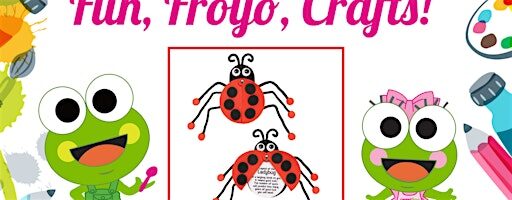 Free Ladybug Craft at sweetFrog Timonium