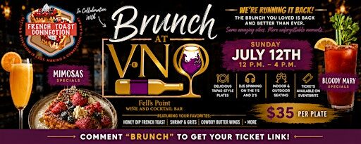 Pop-Up Brunch Series @V-No