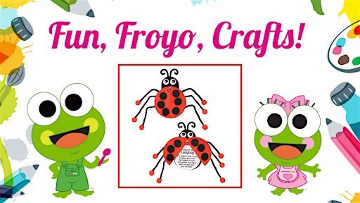 Free Ladybug Craft at sweetFrog Catonsville