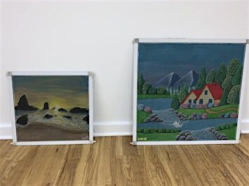 Painted Window Screen Workshop July,18th