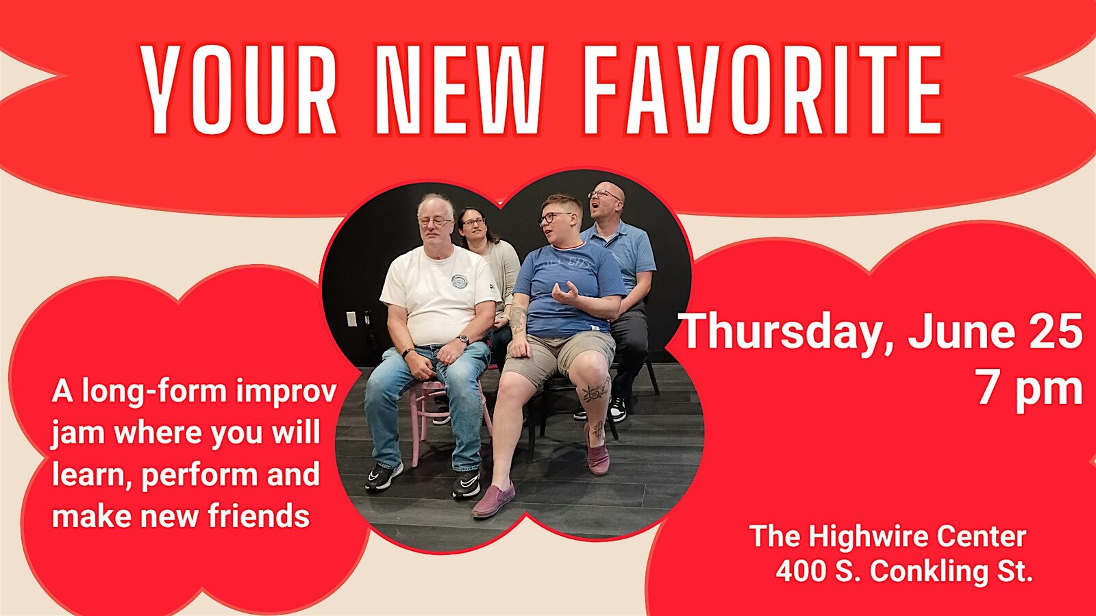 Your New Favorite: A Community Improv Jam