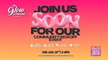 ✨ Glow Forward Community Kickoff: Welcome to the Village