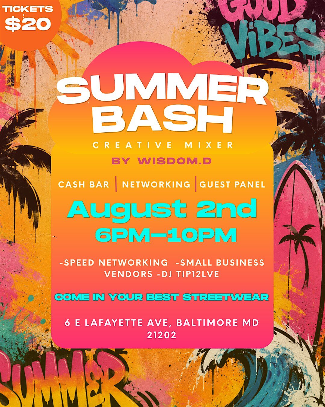 Summer Bash Creative Mixer