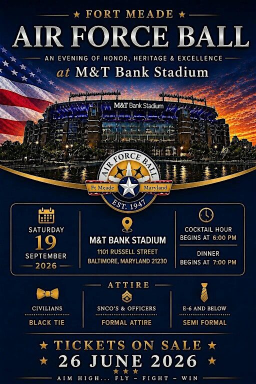 2026 Fort George G. Meade Air Force Ball