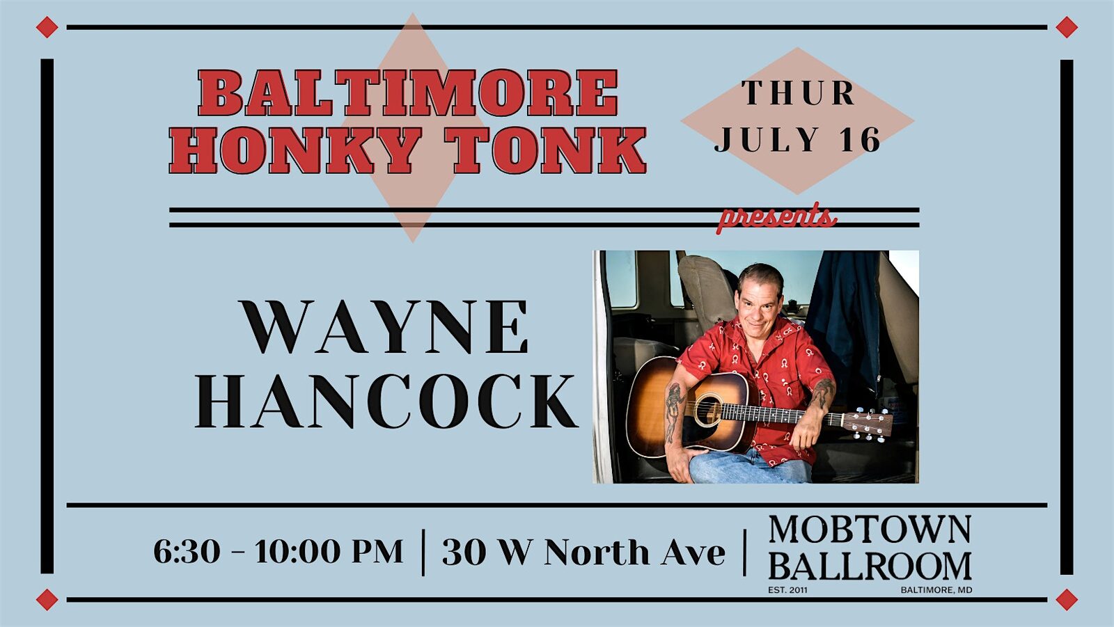 Baltimore Honky Tonk feat: Wayne Hancock