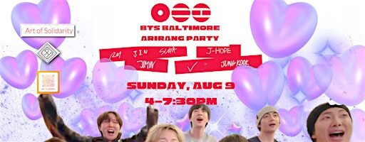 BTS Baltimore ARIRANG Party!