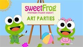 July's Finger-Paint Party at sweetFrog Rosedale