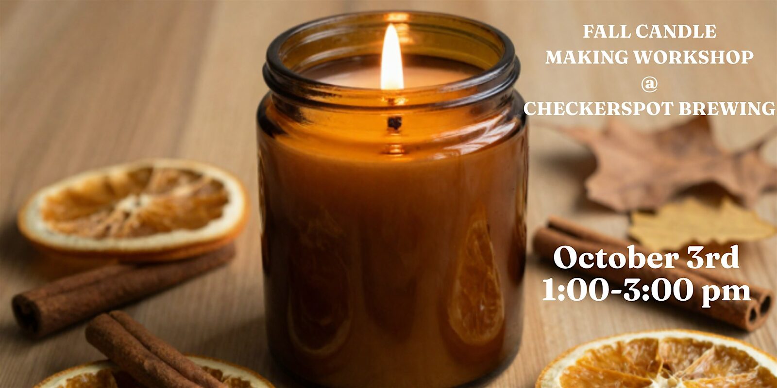Candle workshop @ Checkerspot Brewing