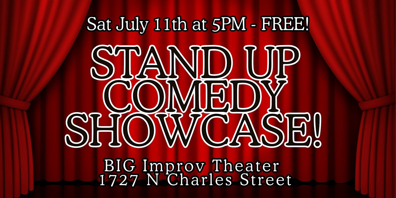 BIG Stand Up Comedy Showcase