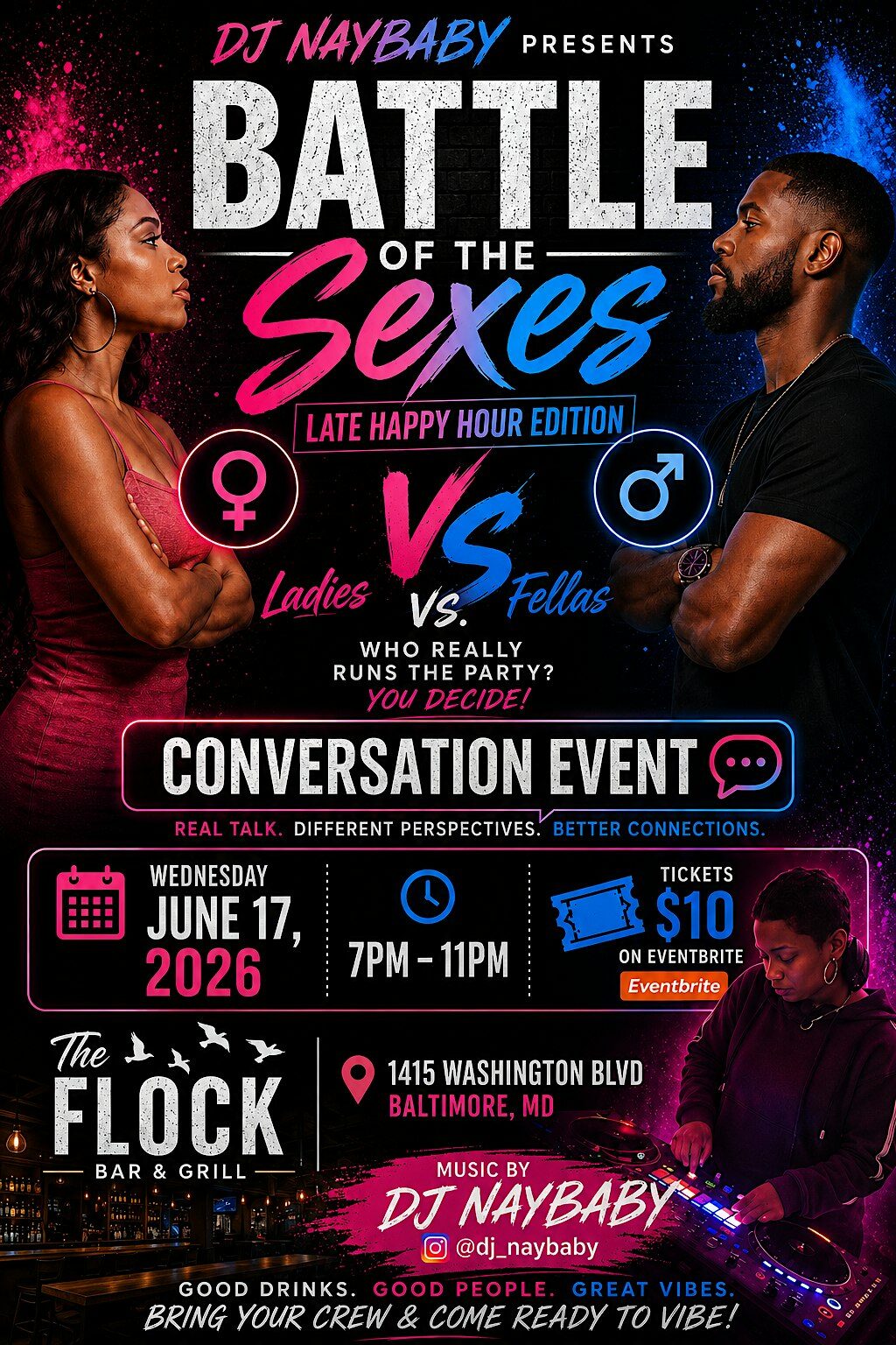 DJ Naybaby presents battle of the sexes