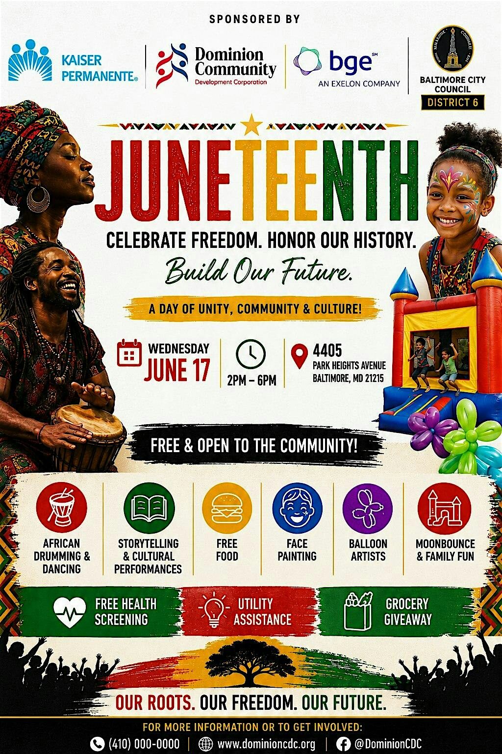 Juneteenth - Celebrate Freedom, Honor Our History