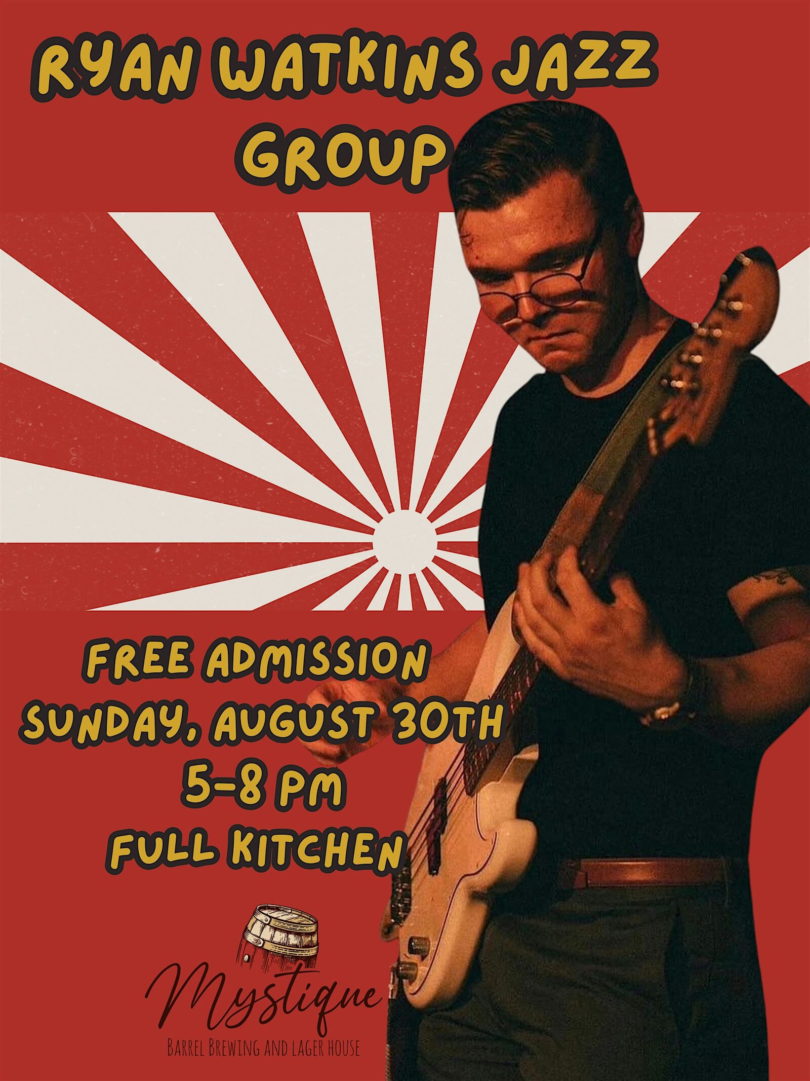 Live Jazz Night - Ryan Watkins Group - Free Admission