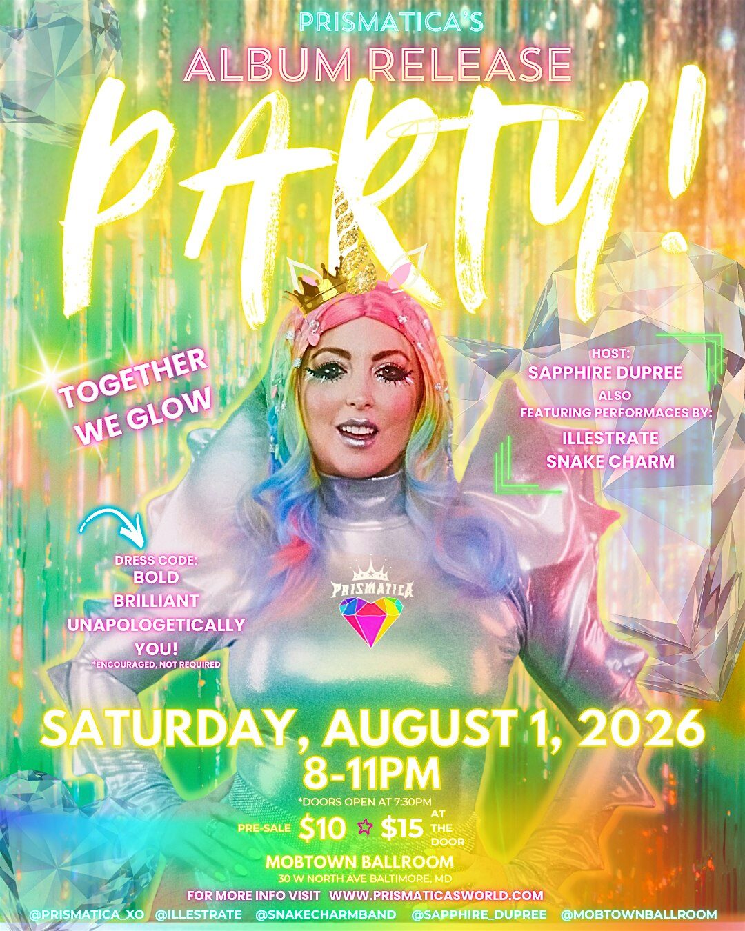 PRISMATICA's Album Release Party!