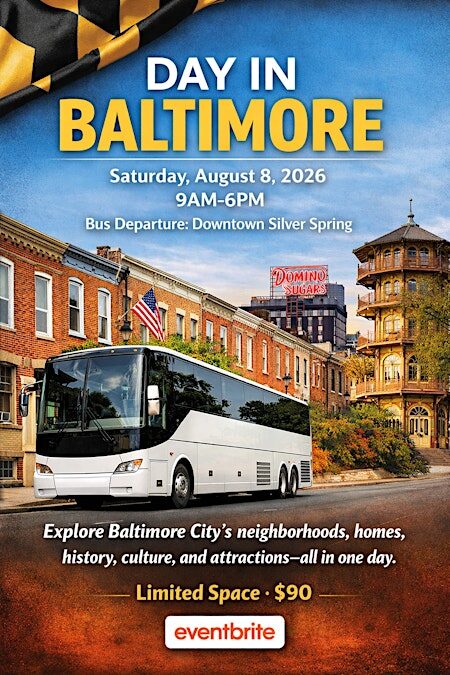 Day in BALTIMORE CITY  -  Real Estate Bus Tour