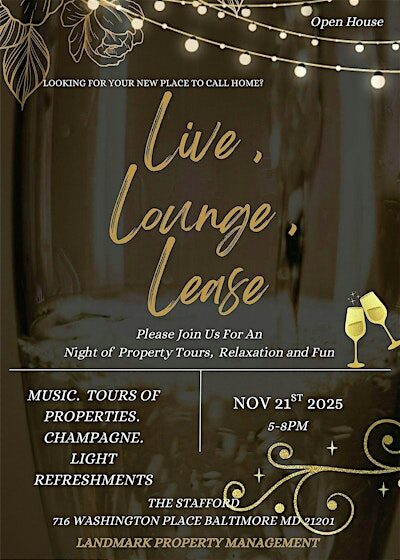 Live, Lounge, Lease