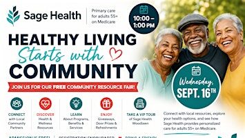 Senior Community Resource & Health Fair | Sage Health Woodlawn ★