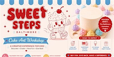 Sweet Steps Cake Art Workshop (KIDS EDITION)