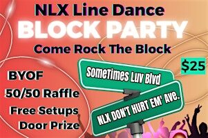 NLX LINE DANCE BLOCK PARTY-3rd ANNUAL SHADES OF PASTEL