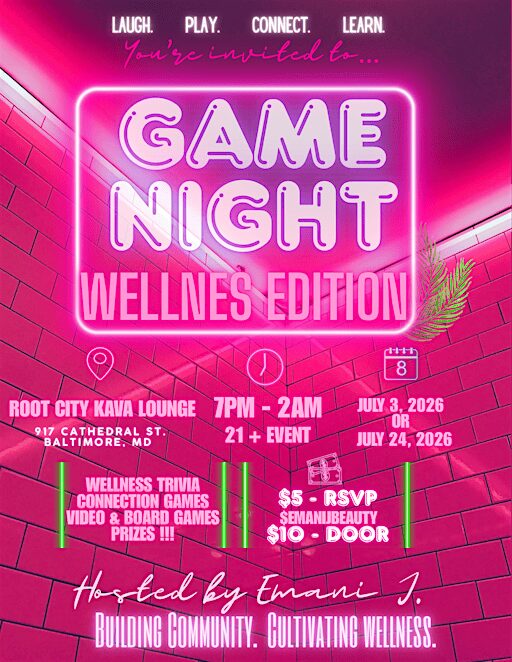 Game Night - Wellness Edition