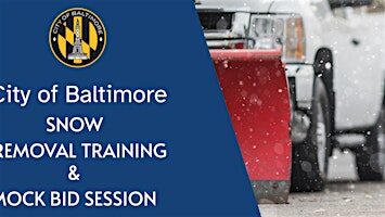 Snow Removal Vendor Training and Mock Bid